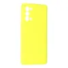 Oppo Reno 5 Pro Kılıf First Silikon - Sarı