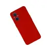 Oppo Reno 7 Lite Kılıf Lansman Glass Kapak - Kırmızı