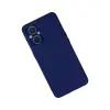 Oppo Reno 7 Lite Kılıf Lansman Glass Kapak - Sky Blue