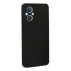 Oppo Reno 7 Lite Kılıf Nano İçi Kadife Silikon - Siyah