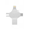 Otg 4in1 Cep Telefonu Çok Fonksiyonlu Usb Flash Bellek 128 Gb Type-c, Micro Sd Ve Kart Okuyucu