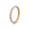 Pink Ra Mine İşlemeli Kelepçe Bileklik - Kbl0454