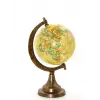 Pirinç Dünya Küre 3382a