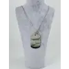 Plaka Tasarım Büyük Boy Çelik Erkek Kolye - Ekl0119
