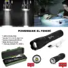 Powerbank Özellikli Uzun Menzilli El Feneri  Wt-039
