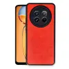 Realme 12 5g Kılıf Aras Deri Kapak - Kırmızı
