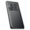 Realme 12 Pro Plus Kılıf Auto Focus Karbon Kapak - Siyah