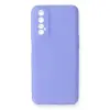 Realme 7 Kılıf First Silikon - Lila