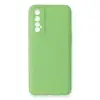 Realme 7 Kılıf First Silikon - Yeşil