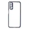 Realme 7 Kılıf Miami Şeffaf Silikon - Gri