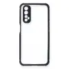 Realme 7 Kılıf Miami Şeffaf Silikon - Lacivert