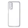 Realme 7 Kılıf Miami Şeffaf Silikon - Lila