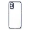 Realme 7 Pro Kılıf Miami Şeffaf Silikon - Gri