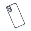 Realme 7 Pro Kılıf Miami Şeffaf Silikon - Gri