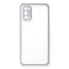 Realme 7 Pro Kılıf Miami Şeffaf Silikon - Lila