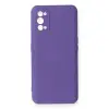 Realme 7 Pro Kılıf Nano İçi Kadife Silikon - Mor