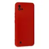 Realme C11 2021 Kılıf Nano İçi Kadife Silikon - Kırmızı