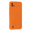 Realme C11 2021 Kılıf Nano İçi Kadife Silikon - Turuncu