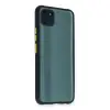 Realme C11 Kılıf Miami Şeffaf Silikon - Lacivert