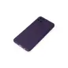 Realme C11 Kılıf Nano İçi Kadife Silikon - Mor