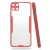 Realme C15 Kılıf Platin Silikon - Pembe