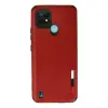 Realme C21 Kılıf Loop Deri Silikon - Kırmızı