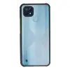 Realme C21 Kılıf Miami Şeffaf Silikon - Lacivert