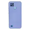 Realme C21 Kılıf Nano İçi Kadife Silikon - Lila