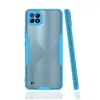Realme C21 Kılıf Platin Silikon - Mavi