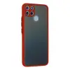 Realme C21y Kılıf Montreal Silikon Kapak - Kırmızı