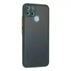 Realme C21y Kılıf Montreal Silikon Kapak - Yeşil