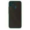 Realme C25 Kılıf Montreal Silikon Kapak - Yeşil