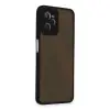 Realme C35 Kılıf Montreal Silikon Kapak - Siyah