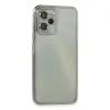 Realme C35 Kılıf Razer Lensli Silikon - Gümüş