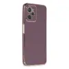 Realme C35 Kılıf Volet Silikon - Mor