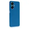 Realme C55 Kılıf First Silikon - Mavi