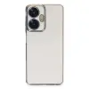 Realme C55 Kılıf Volet Silikon - Beyaz