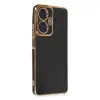 Realme C55 Kılıf Volet Silikon - Siyah