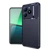 Realme C61 Kılıf Auto Focus Karbon Kapak - Lacivert