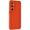 Realme C65 Kılıf Petek Silikon Kapak - Kırmızı