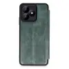 Realme Note 50 4g Kılıf Flip Cover - Koyu Yeşil