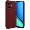 Realme Note 60 Kelvin Kartvizitli Silikon - Bordo