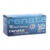Renata 362 Sr721sw 1.55v Alkalin Saat Pili 10 Adet