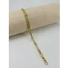 Renk  Pirinç Cm Bileklik 17+2 Cm  - Kbl0485