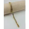 Renk  Pirinç Cm Bileklik 17+2 Cm  - Kbl0486
