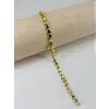 Renk  Pirinç Cm Bileklik 17+2 Cm  - Kbl0499