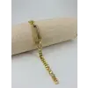 Renk  Pirinç Cm Bileklik 17+2 Cm  - Kbl0503