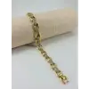 Renk  Pirinç Cm Bileklik 17+2 Cm  - Kbl0517