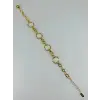 Renk  Pirinç Cm Bileklik 17+4 Cm  - Kbl0555