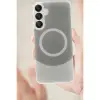 Samsung A26 Kılıf Maya Karbon Kapak - Gri